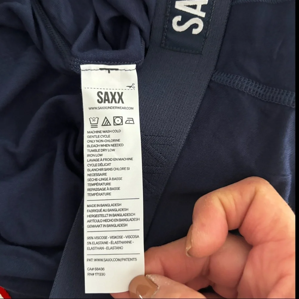 NWOT Men’s Boxers Saxx Size XL